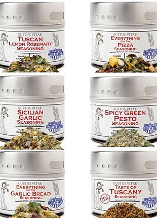 Натуральные приправы премиум-класса gustus vitae italian seasoning 6шт