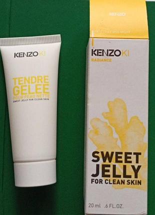 Пенка-желн для умывания kenzoki ginger cleansing jelly
