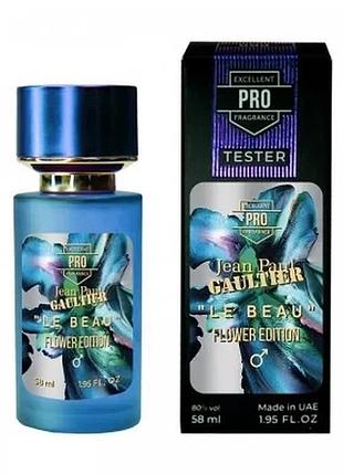 Jean paul gaultier le beau flower edition тестер pro мужской 58 мл
