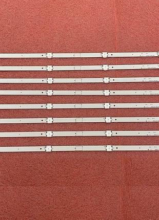 Led підсвітка tv 49" arcelik 49 drt_rev0.1 49vlx7730 49l8752 zva65600-aa 057t49-c09/13/15 8шт.