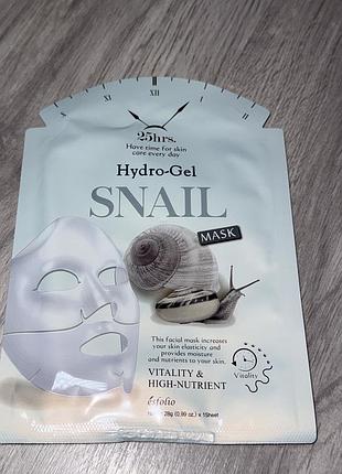 Esfolio hydro-gel snail mask (гидрогелевая маска для лица с экстрактом слизи улитки).