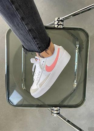 Nike blazer low platform premium