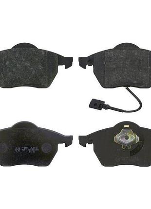 Колодки тормозные передние raiso(швеция) seat toledo , сеат толедо (с датчиком) 96-10 #rp1403 uaynedm17