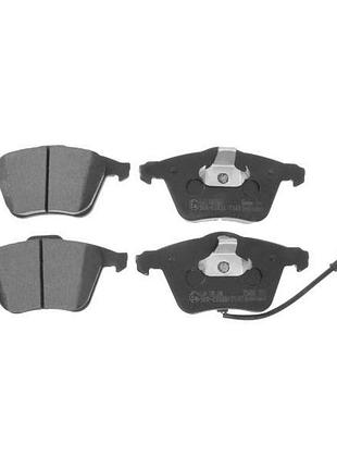 Колодки тормозные передние raiso(швеция) volkswagen golf vi, гольф 5 (с датчиком) 03- #rp1809 uacjkdr17