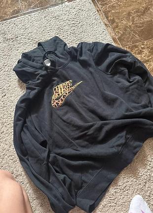 Чорне худі nike