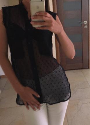 Ніжна нарядна блуза mango