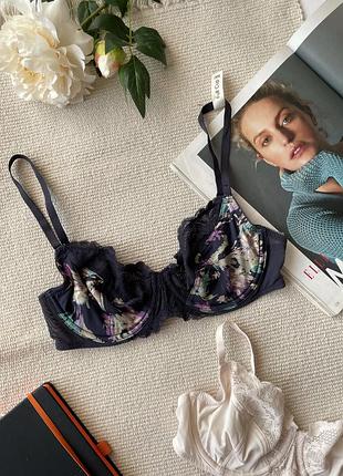 32c / 70c 34b / 75b бюстгальтер з мʼякою чашкою оздоблений мереживом next