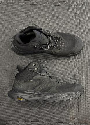 Ботинки мужские - hoka anacapa 2 mid#x (goer-tex) - size 49 1/3 - 1141633 bblc (made in vietnam)