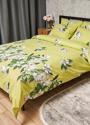 Комплект постельного белья moon&star бязь gold люкс wisteria двуспальный 175х210 наволочки 4х70х70