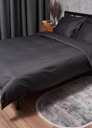 Комплект постельного белья moon&star satin premium gold corner king size 220x240 наволочки 2х70х70