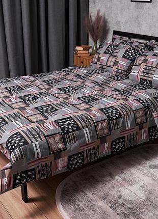 Комплект постельного белья moon&star бязь gold люкс nautical king size 220x240 наволочки 2х50х70