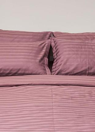Набор наволочек moon&star satin stripe garnet 50х70 2 шт