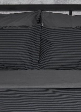 Набор наволочек moon&star бязь gold люкс gray stripe&black 50х70 2 шт