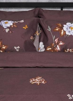 Набір наволочок moon&star мікросатин premium floral mocha 50х70 2 шт