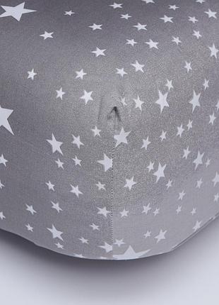 Простирадло на резинці moon&star night sky бязь gold люкс 140х200х25 см