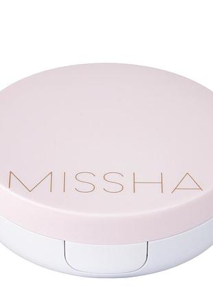 Кушон со стойким покрытием missha magic cushion cover lasting spf50+ pa+++ 15 ml №25 warm beige