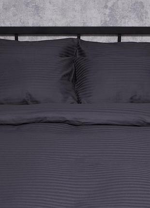 Набор наволочек moon&star satin stripe dark serenity 50х70 2 шт