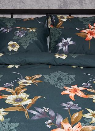 Набор наволочек moon&star мікросатин premium floral nocturne 40х40 2 шт