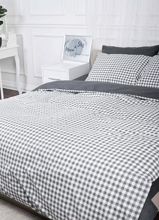 Підковдра moon&star ranforce elite gray square полуторна 143 x 210 см