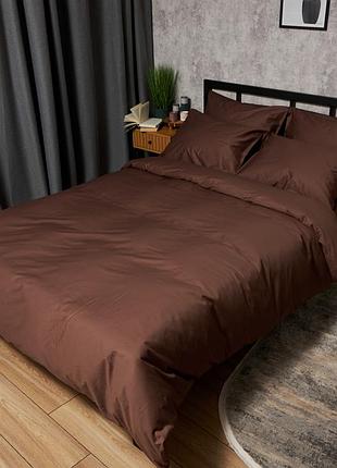 Комплект постельного белья moon&star satin premium mocha mood семейные 160х220х2 наволочки 2х70х70