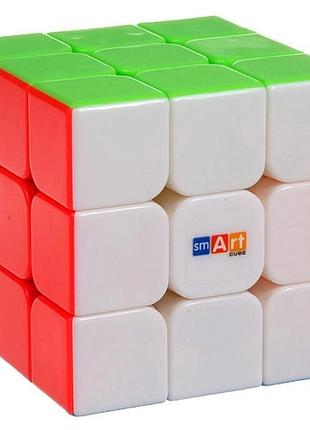 Кубик рубика smart cube фирменный 3х3 без наклеек sc303 | maxisvit
