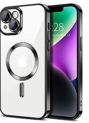 Чохол fiji chrome для apple iphone 13 з magsafe та захистом камер black