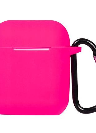 Чехол toto 2nd generation silicone case для airpods rose red