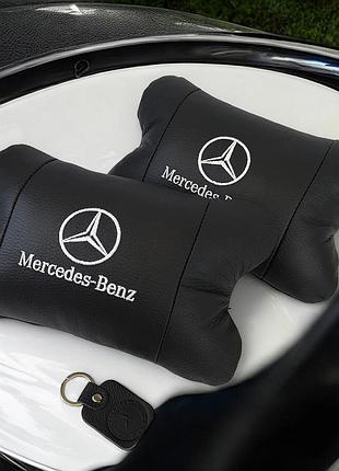 Подушка для шеи для водителя mercedes-benz мерседес, автоподушка для шеи ob-261 на подголовники top shop ua_