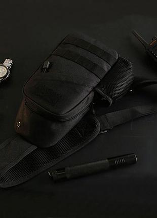 Сумка кобура наплечная, сумка мужская тактическая сумка нагрудный тактическая, bc-302 тактический мессенджер