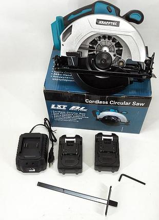 Акумуляторна циркулярна пилка ph-334 krafftec 48v top shop ua_