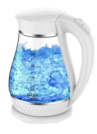 Електрочайник adler ad 1274 white