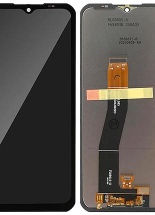 Дисплей + сенсор oukitel wp55 / wp55 pro / wp55s black - p/n: f663475va