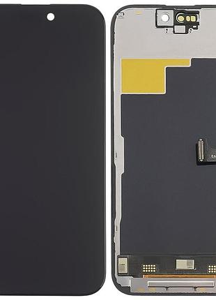 Дисплей + сенсор apple iphone 15 pro black jk (incell) - p/n: fpc-jtd60111-04