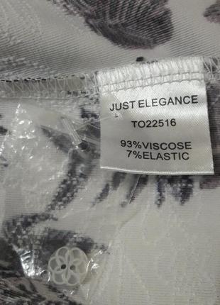 Just  elegance р.20  вискозная симпатичная  блуза6 фото