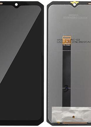 Дисплей + сенсор hotwav hyper 7 / hyper 7 pro black - p/n: f663406vc