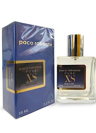 Paco rabanne pure xs perfume newly мужской 58 мл