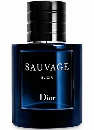 Christian dior sauvage elixir edp 60 ml (tester) | чоловічі парфуми крісіан діор саваж еліксір, парфумована вода 60 мл (тестер)