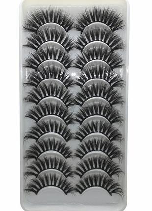 Накладні вії 3d 10 пар 115