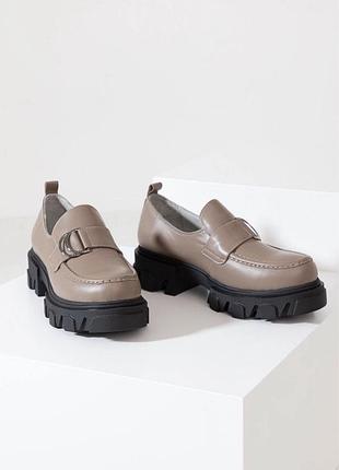 Шкіряні мокасини answear lab