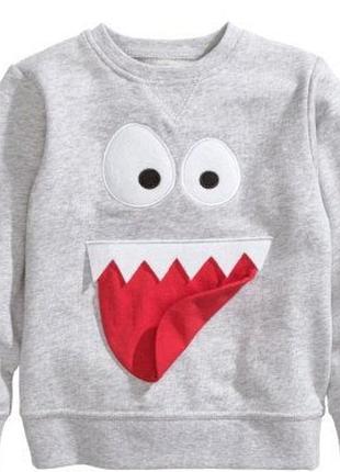 Веселий світшот h&m на 6-8 років