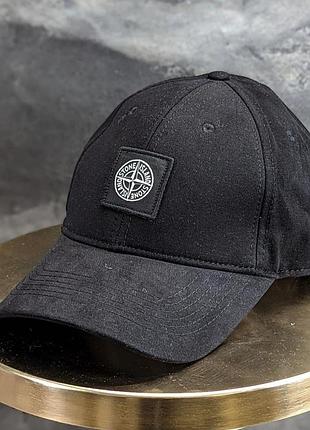Бейсболка кепка stone island black