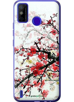 Чохол на tecno spark 6 go ke5 квітучий кущ "831u-2452-2448"
