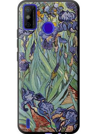 Чехол на tecno spark 6 go ke5 винсент ван гог. ирисы "161b-2452-2448"