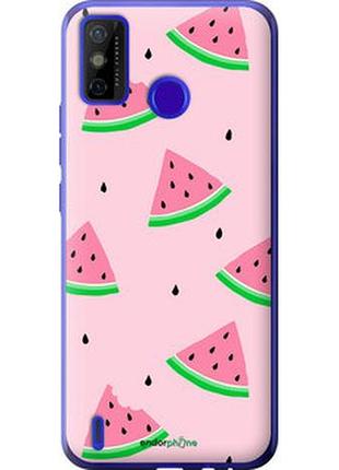 Чохол на tecno spark 6 go ke5 рожевий кавун "4314u-2452-2448"
