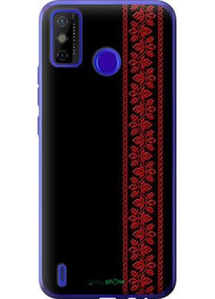 Чехол на tecno spark 6 go ke5 вышиванка 53 "2041u-2452-2448"
