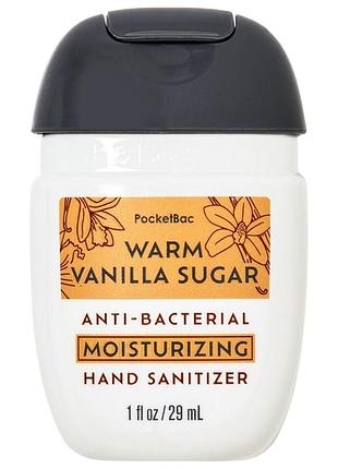 Зволожувальний антисептик для рук bath&body works warm vanilla sugar sanitizer 29 мл