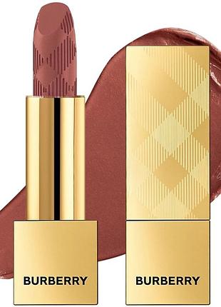 Увлажняющая матовая помада burberry kisses matte lipstick 90 matte cinnamon 3.3 г