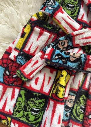 Махровый халат marvel 2