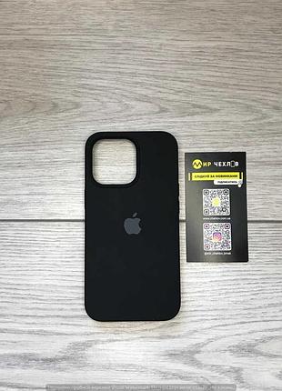 Чохол silicone case full protective (aa) для apple iphone 13 pro (6.1") (чорний / black) 12070 3