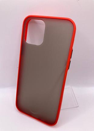 Чохол iphone 12 shadow matte case red 73959